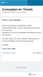 Mobile Screenshot of conceptrend.wordpress.com