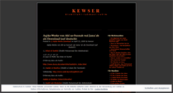 Desktop Screenshot of kewser.wordpress.com