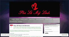 Desktop Screenshot of mylinhswarovski.wordpress.com
