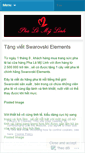 Mobile Screenshot of mylinhswarovski.wordpress.com