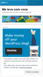 Mobile Screenshot of melevecomvoce.wordpress.com