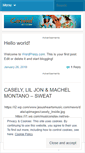 Mobile Screenshot of carnivalnetwork2.wordpress.com