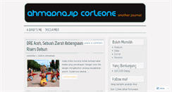 Desktop Screenshot of ahmadnajip.wordpress.com