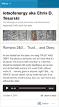 Mobile Screenshot of lotsofenergy.wordpress.com