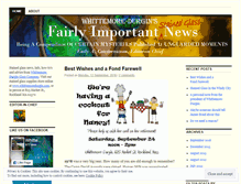 Tablet Screenshot of fairlyimportantnews.wordpress.com