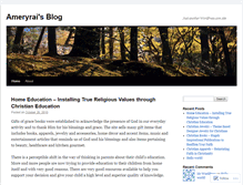 Tablet Screenshot of ameryrai.wordpress.com