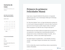 Tablet Screenshot of contartedecuba.wordpress.com
