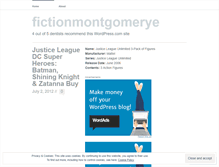 Tablet Screenshot of fictionmontgomerye.wordpress.com