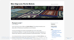 Desktop Screenshot of litigerochebobois.wordpress.com