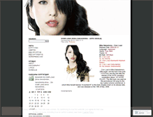 Tablet Screenshot of nakashimamika.wordpress.com