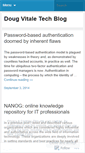 Mobile Screenshot of dougvitale.wordpress.com