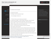 Tablet Screenshot of naiksepeda.wordpress.com