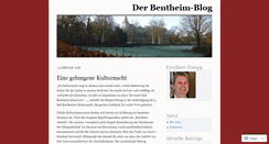 Desktop Screenshot of bentheimblog.wordpress.com