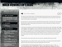 Tablet Screenshot of mackhowington.wordpress.com