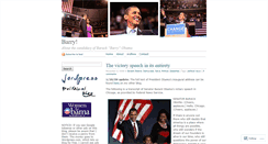 Desktop Screenshot of barryobama.wordpress.com