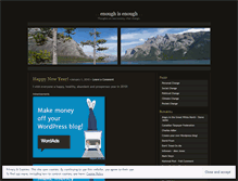 Tablet Screenshot of enoughisenoughcanada.wordpress.com