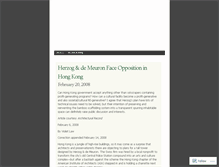 Tablet Screenshot of alexkong.wordpress.com