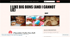 Desktop Screenshot of ilikebigbuns.wordpress.com