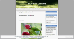 Desktop Screenshot of bluegirlgardens.wordpress.com