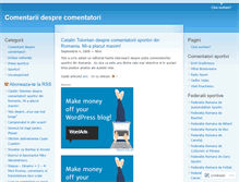 Tablet Screenshot of comentatori.wordpress.com