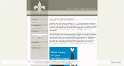 Desktop Screenshot of nwchowchowrescue.wordpress.com