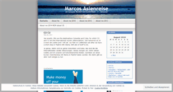 Desktop Screenshot of mcvacanza.wordpress.com