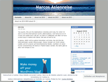 Tablet Screenshot of mcvacanza.wordpress.com