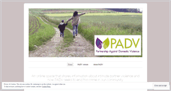 Desktop Screenshot of padvatlanta.wordpress.com