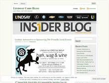 Tablet Screenshot of lindsaycars.wordpress.com