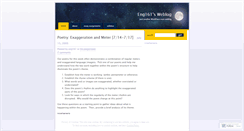 Desktop Screenshot of eng161.wordpress.com