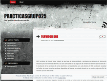 Tablet Screenshot of practicasgrupo25.wordpress.com