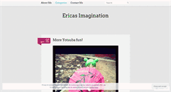 Desktop Screenshot of ericasimagination.wordpress.com