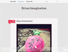 Tablet Screenshot of ericasimagination.wordpress.com
