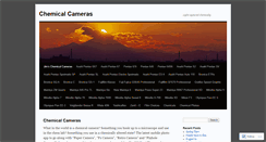 Desktop Screenshot of chemicalcameras.wordpress.com