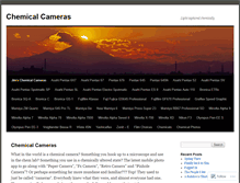 Tablet Screenshot of chemicalcameras.wordpress.com