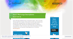 Desktop Screenshot of godroid.wordpress.com