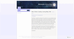 Desktop Screenshot of librarysue.wordpress.com