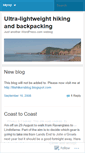 Mobile Screenshot of litehiker.wordpress.com