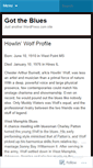 Mobile Screenshot of bluesmusicgeo5ash.wordpress.com