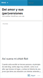 Mobile Screenshot of amorperverso.wordpress.com