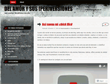 Tablet Screenshot of amorperverso.wordpress.com