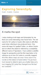 Mobile Screenshot of exploringserendipity.wordpress.com
