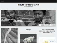 Tablet Screenshot of isroiphotography.wordpress.com