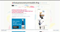 Desktop Screenshot of evaluacionconstructivista202.wordpress.com