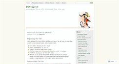Desktop Screenshot of 2candance.wordpress.com