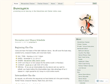 Tablet Screenshot of 2candance.wordpress.com