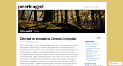 Desktop Screenshot of peterlengyel.wordpress.com