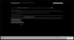 Desktop Screenshot of enlazandotv.wordpress.com