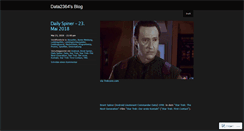 Desktop Screenshot of data2364.wordpress.com