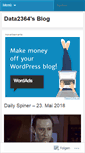 Mobile Screenshot of data2364.wordpress.com